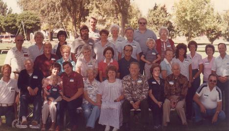 1984 Sherbondy Family Association Oregon Reunion Photo